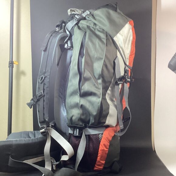 Deuter Aircontact Pro 75+15 Internal Frame Orange & Gray Hiking Camping Backpack - Picture 4 of 15
